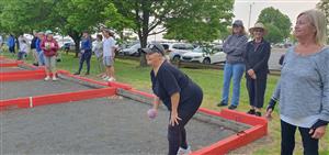 Wednesday May 24th ...some happy bocce players