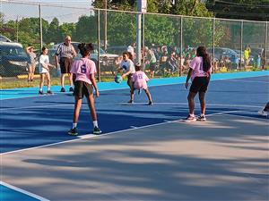 Aseej showing her dribbling skills 6-25-24