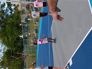 Nadyia Lymon at the foul line 7-2-24