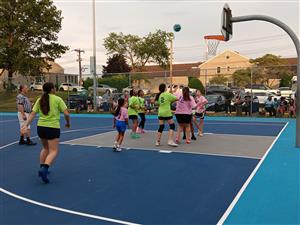 rebound! july 9 green v pink