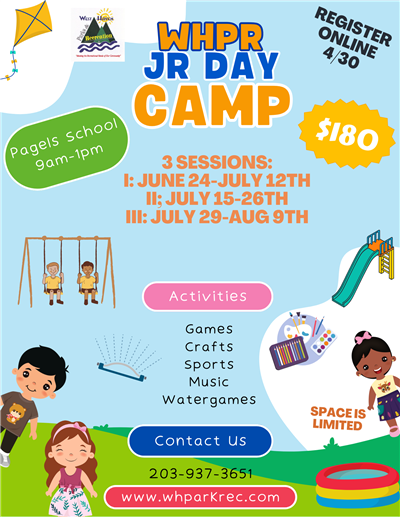 Jr Day Camp flier