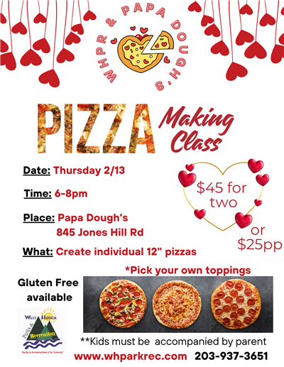 pizza making flier