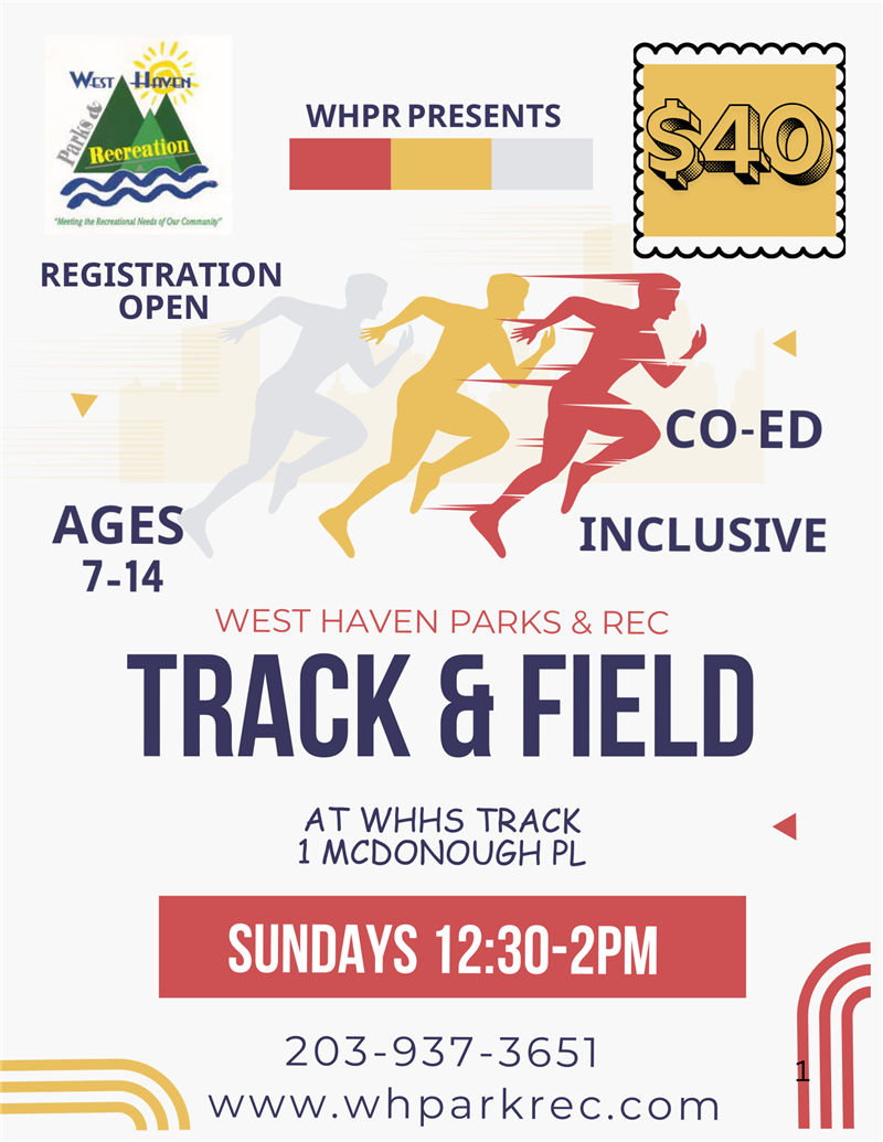 Track & field flier