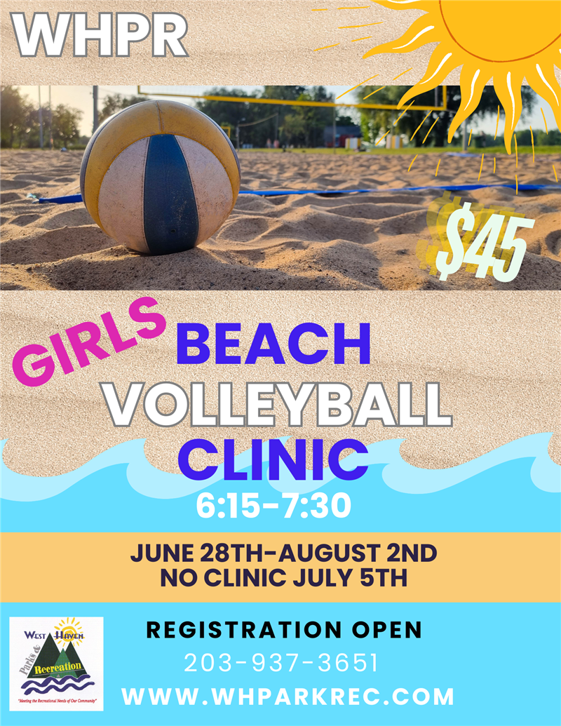 beach vballclinic flier