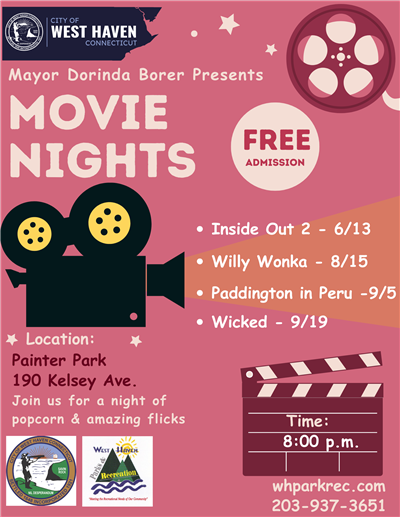 movie night flier