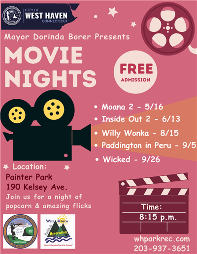 movie night flier